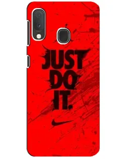 Чехол для Samsung Galaxy A20e с картинкой «Nike Just Do It»