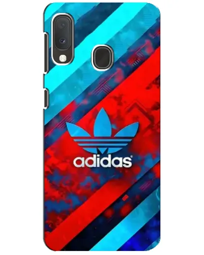 Чехол для Samsung Galaxy A20e с картинкой «Абстракция Adidas»