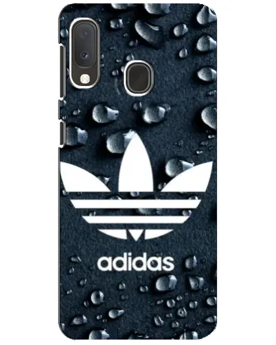 Чехол для Samsung Galaxy A20e с картинкой «Adidas Trefoil Blue»