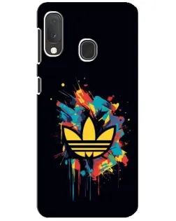 Чехол для Samsung Galaxy A20e с картинкой «Adidas Splash»
