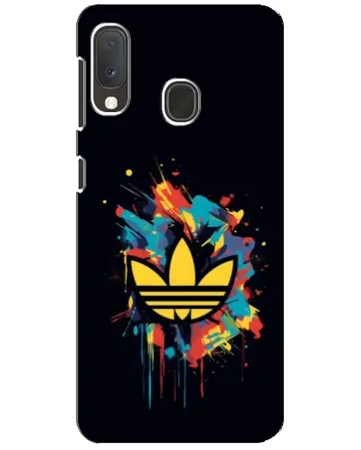 Чехол для Samsung Galaxy A20e с картинкой «Adidas Splash»
