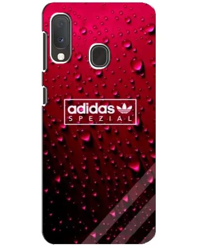 Чехол для Samsung Galaxy A20e с картинкой «Adidas Gold Marble»