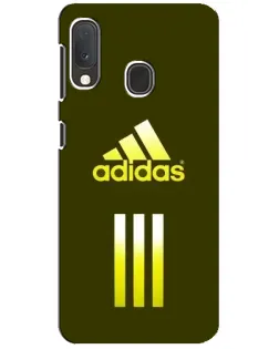 Чехол для Samsung Galaxy A20e с картинкой «Оливковый градиент Adidas»