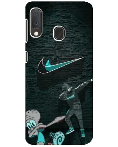 Чехол для Samsung Galaxy A20e с картинкой «Спортивный арт Nike»