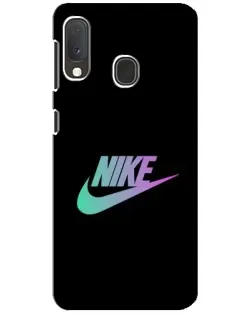 Чехол для Samsung Galaxy A20e с картинкой «Nike — городская ночь»