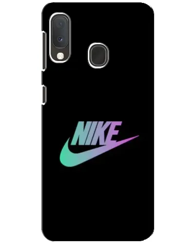 Чехол для Samsung Galaxy A20e с картинкой «Nike — городская ночь»