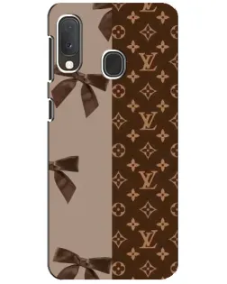 Чехол для Samsung Galaxy A20e с картинкой «Louis Vuitton — банты»