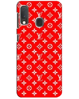 Чехол для Samsung Galaxy A20e с картинкой «Яркий паттерн LV»
