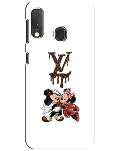 Чехол для Samsung Galaxy A20e с картинкой «LV и Микки Маус» Чехол для Samsung Galaxy A20e с картинкой «LV и Микки Маус»