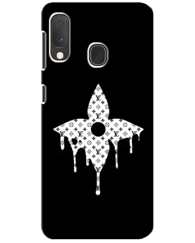 Чехол для Samsung Galaxy A20e с картинкой «Цветочная монограмма» Чехол для Samsung Galaxy A20e с картинкой «Цветочная монограмма»