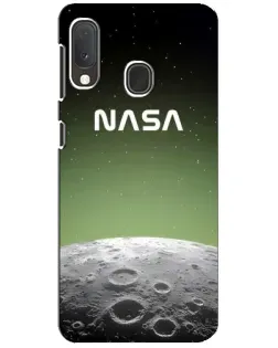 Чехол для Samsung Galaxy A20e с картинкой «NASA — лунный градиент»
