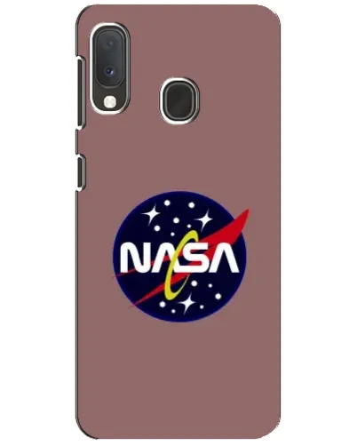 Чехол для Samsung Galaxy A20e с картинкой «NASA — ретро космос»