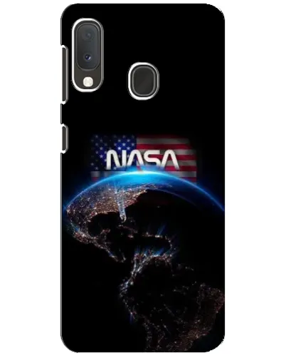 Чехол для Samsung Galaxy A20e с картинкой «Земля из космоса NASA»