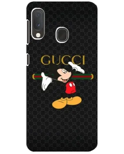 Чехол для Samsung Galaxy A20e с картинкой «Микки Маус Gucci»