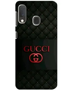 Чехол для Samsung Galaxy A20e с картинкой «Gucci — стеганый черный»