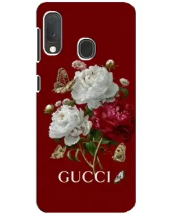 Чехол для Samsung Galaxy A20e с картинкой «Gucci —  сад»