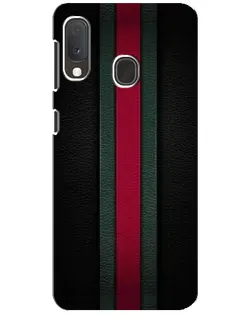 Чехол для Samsung Galaxy A20e с картинкой «Gucci — неоновая линия»