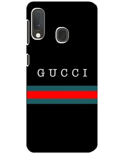 Чехол для Samsung Galaxy A20e с картинкой «Gucci — красный пояс»