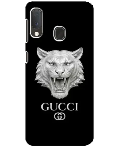 Чохол для Samsung Galaxy A20e з картинкою «Gucci — срібний лев» Чохол для Samsung Galaxy A20e з картинкою «Gucci — срібний лев»