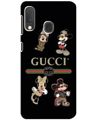 Чохол для Samsung Galaxy A20e з картинкою «Gucci — герої Disney та монограма» Чохол для Samsung Galaxy A20e з картинкою «Gucci — герої Disney та монограма»