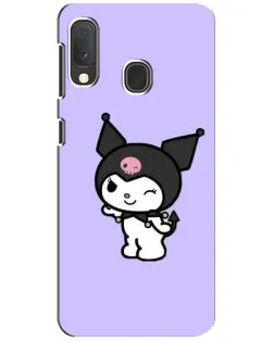 Чохол для Samsung Galaxy A20e з картинкою «Класична Kuromi»