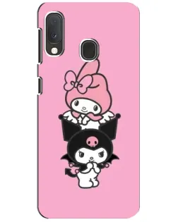 Чохол для Samsung Galaxy A20e з картинкою «My Melody та Kuromi»