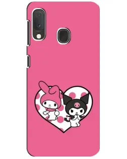 Чохол для Samsung Galaxy A20e з картинкою «Kuromi та My Melody»