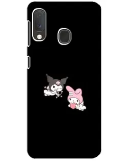 Чохол для Samsung Galaxy A20e з картинкою «My Melody та Kuromi»
