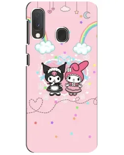Чохол для Samsung Galaxy A20e з картинкою «My Melody та Kuromi»