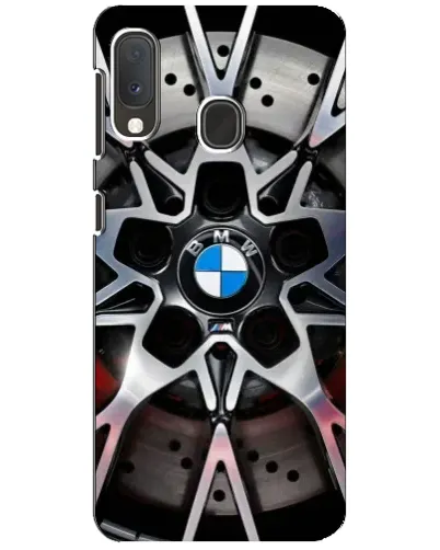 Чехол для Samsung Galaxy A20e с картинкой «BMW — деталь диска» Чехол для Samsung Galaxy A20e с картинкой «BMW — деталь диска»