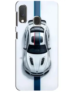 Чехол для Samsung Galaxy A20e с картинкой «Вид сверху — BMW M»