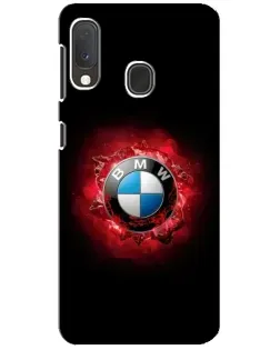 Чехол для Samsung Galaxy A20e с картинкой «Логотип BMW — вспышка»
