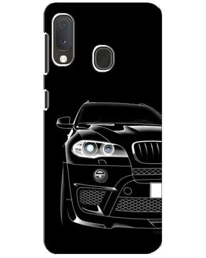 Чехол для Samsung Galaxy A20e с картинкой «Темный силуэт BMW» Чехол для Samsung Galaxy A20e с картинкой «Темный силуэт BMW»
