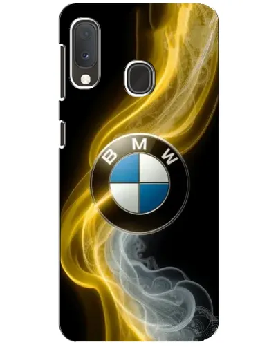 Чехол для Samsung Galaxy A20e с картинкой «Золотистый дым BMW» Чехол для Samsung Galaxy A20e с картинкой «Золотистый дым BMW»