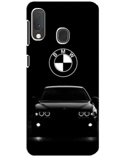 Чехол для Samsung Galaxy A20e с картинкой «BMW — взгляд из темноты»