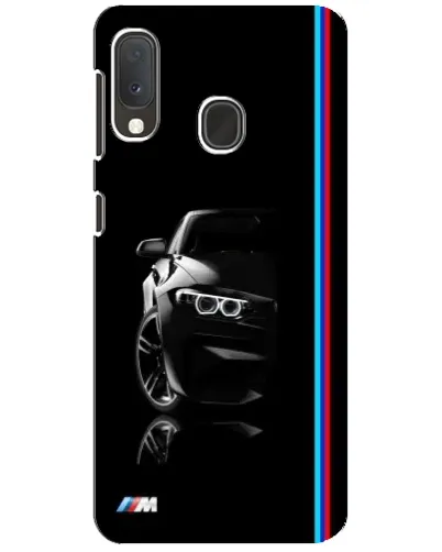 Чехол для Samsung Galaxy A20e с картинкой «Силуэт BMW в темноте» Чехол для Samsung Galaxy A20e с картинкой «Силуэт BMW в темноте»