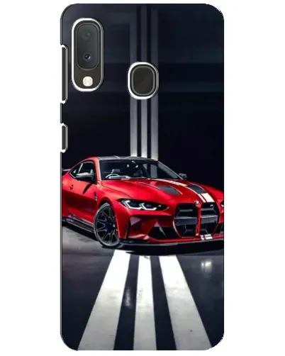 Чехол для Samsung Galaxy A20e с картинкой «Красная BMW на дороге» Чехол для Samsung Galaxy A20e с картинкой «Красная BMW на дороге»
