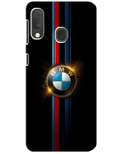 Чехол для Samsung Galaxy A20e с картинкой «BMW M-Power неон»