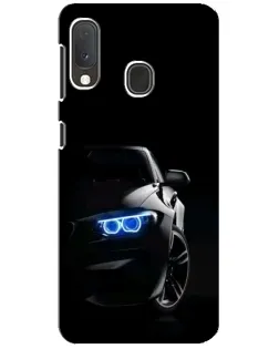 Чохол для Samsung Galaxy A20e з картинкою «BMW — нічний погляд»