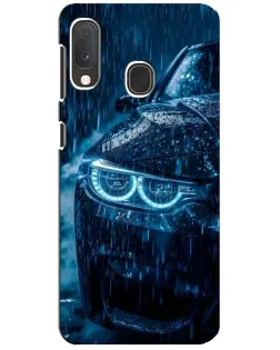 Чохол для Samsung Galaxy A20e з картинкою «BMW під дощем»