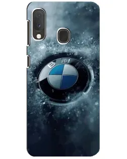Чохол для Samsung Galaxy A20e з картинкою «Логотип BMW — лід»
