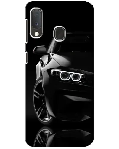 Чохол для Samsung Galaxy A20e з картинкою «Чорна BMW — профіль» Чохол для Samsung Galaxy A20e з картинкою «Чорна BMW — профіль»