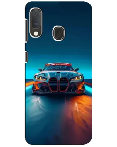 Чохол для Samsung Galaxy A20e з картинкою «BMW — вогні неону» Чохол для Samsung Galaxy A20e з картинкою «BMW — вогні неону»