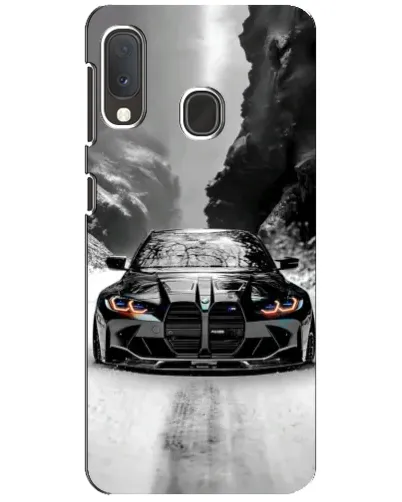 Чохол для Samsung Galaxy A20e з картинкою «BMW — акварельний дрифт» Чохол для Samsung Galaxy A20e з картинкою «BMW — акварельний дрифт»