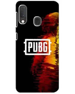 Чехол для Samsung Galaxy A20e с картинкой «Яркий логотип PUBG» Чехол для Samsung Galaxy A20e с картинкой «Яркий логотип PUBG»