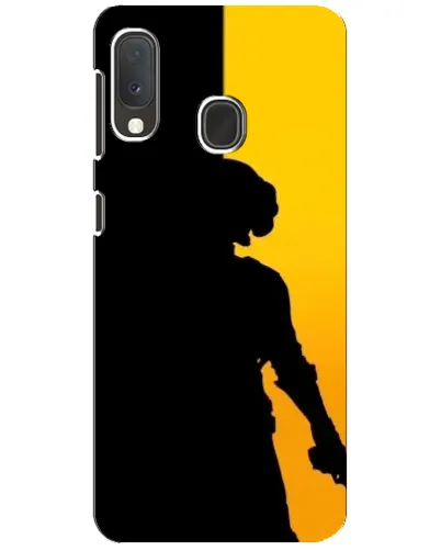 Чехол для Samsung Galaxy A20e с картинкой «Тень воина PUBG»