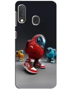 Чехол для Samsung Galaxy A20e с картинкой «Among Us — 3D стиль»