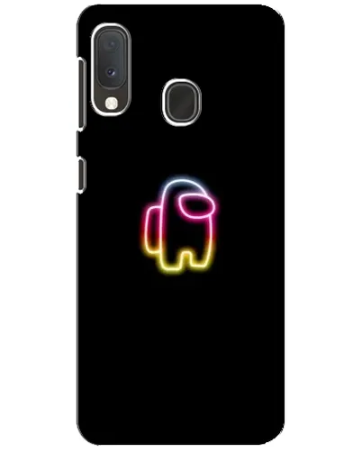 Чехол для Samsung Galaxy A20e с картинкой «Among Us градиент»