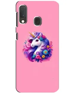 Чохол для Samsung Galaxy A20e з картинкою «Казковий єдиноріг»