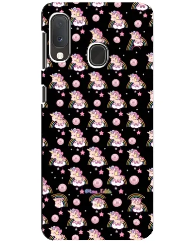 Чохол для Samsung Galaxy A20e з картинкою «Magic Unicorn паттерн»